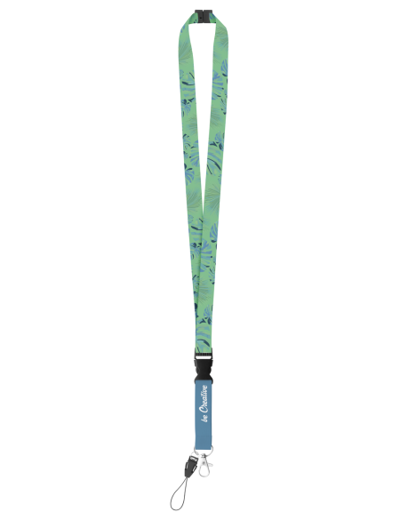 Lanyard se sublimací na zakázku s kovovou odepínací karabinkou