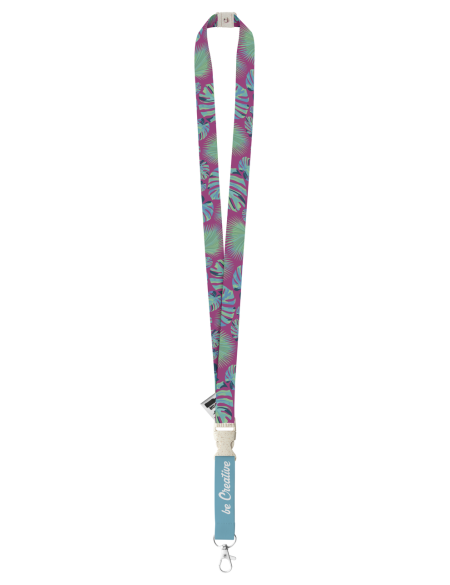 Lanyard se sublimací na zakázku SUBYARD C SAFE ECO