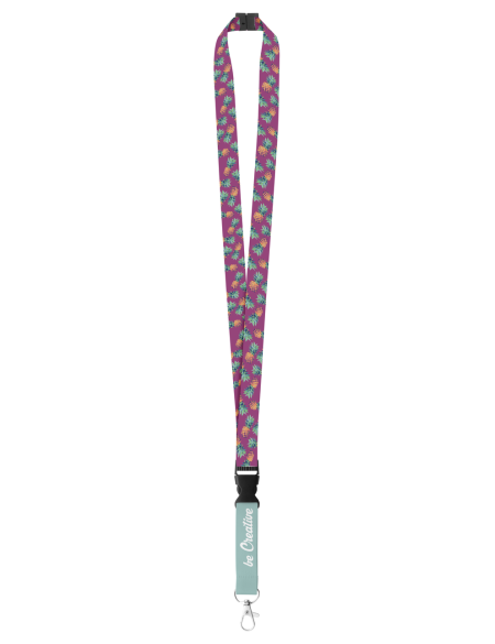 Lanyard se sublimací na zakázku SUBYARD C SAFE