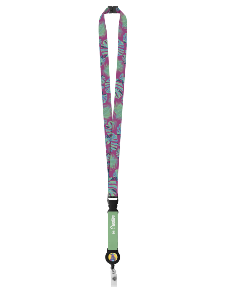 Lanyard se sublimací na zakázku SUBYARD YOYO B SAFE