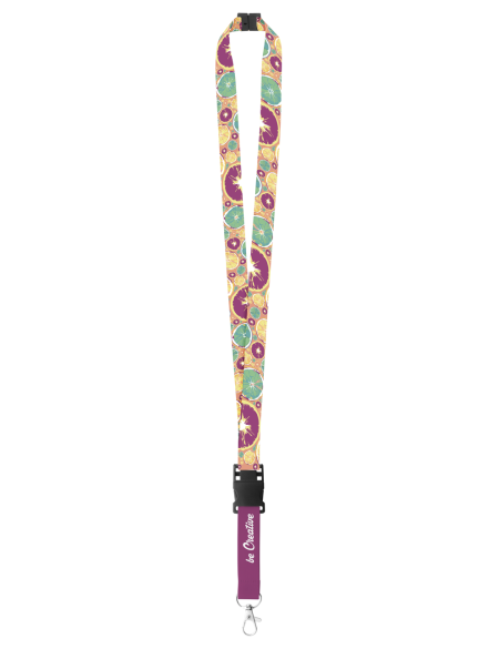 Lanyard se sublimací na zakázku SUBYARD USB SAFE