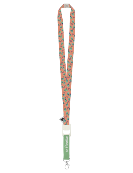 Lanyard se sublimací na zakázku SUBYARD DRINK SAFE ECO